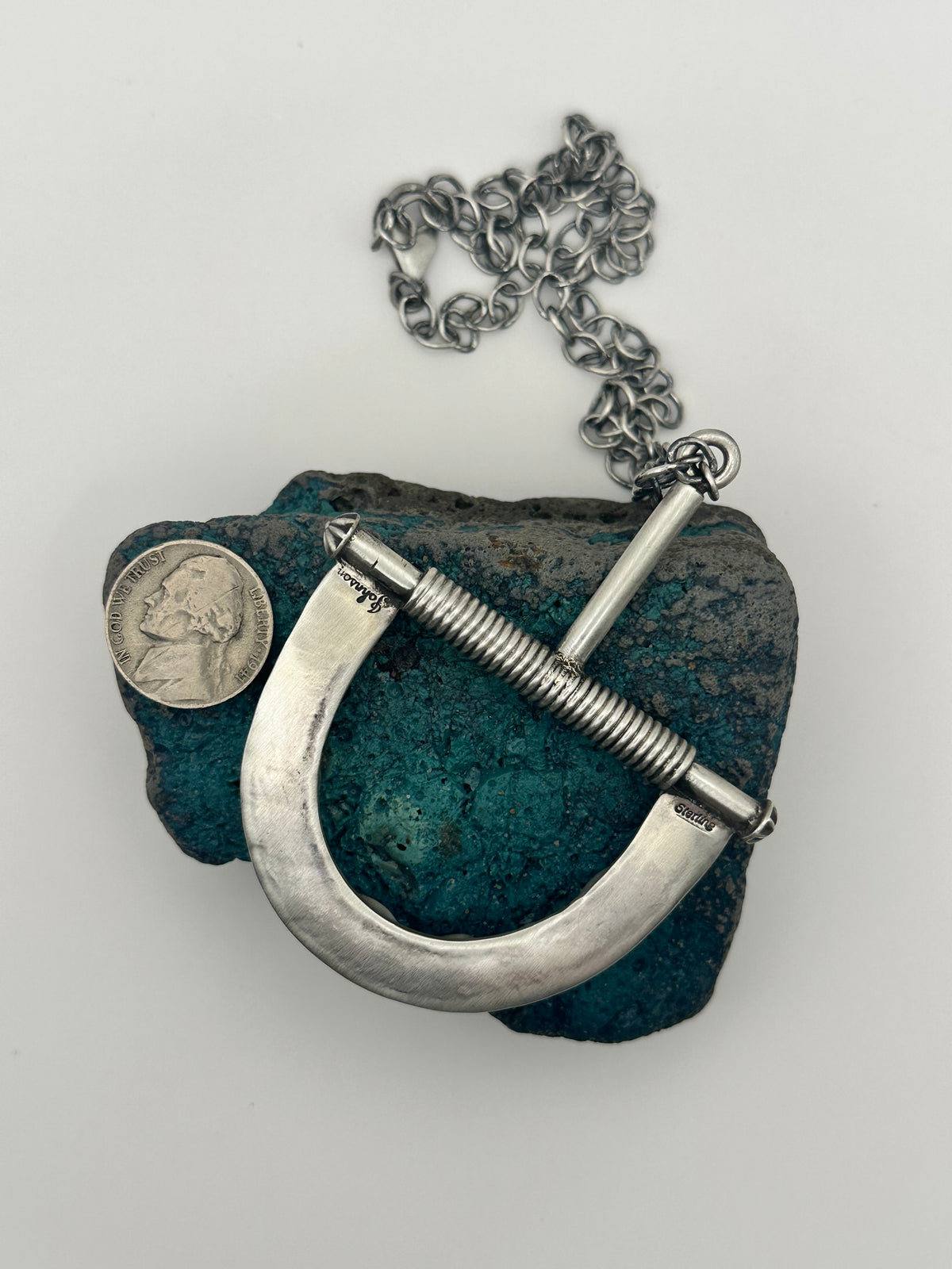 Johnson Golden Hills Turquoise Bit Necklace