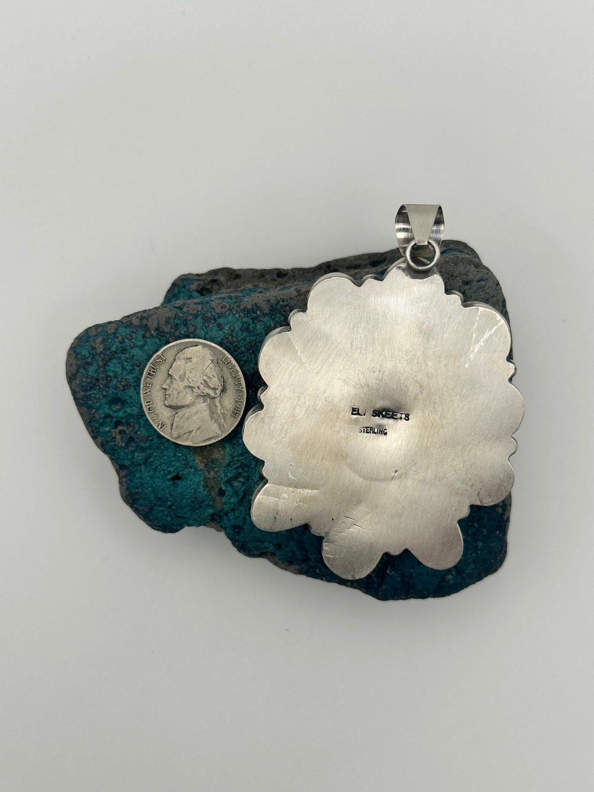 Eli Skeets Sonoran Gold Cluster Pendant