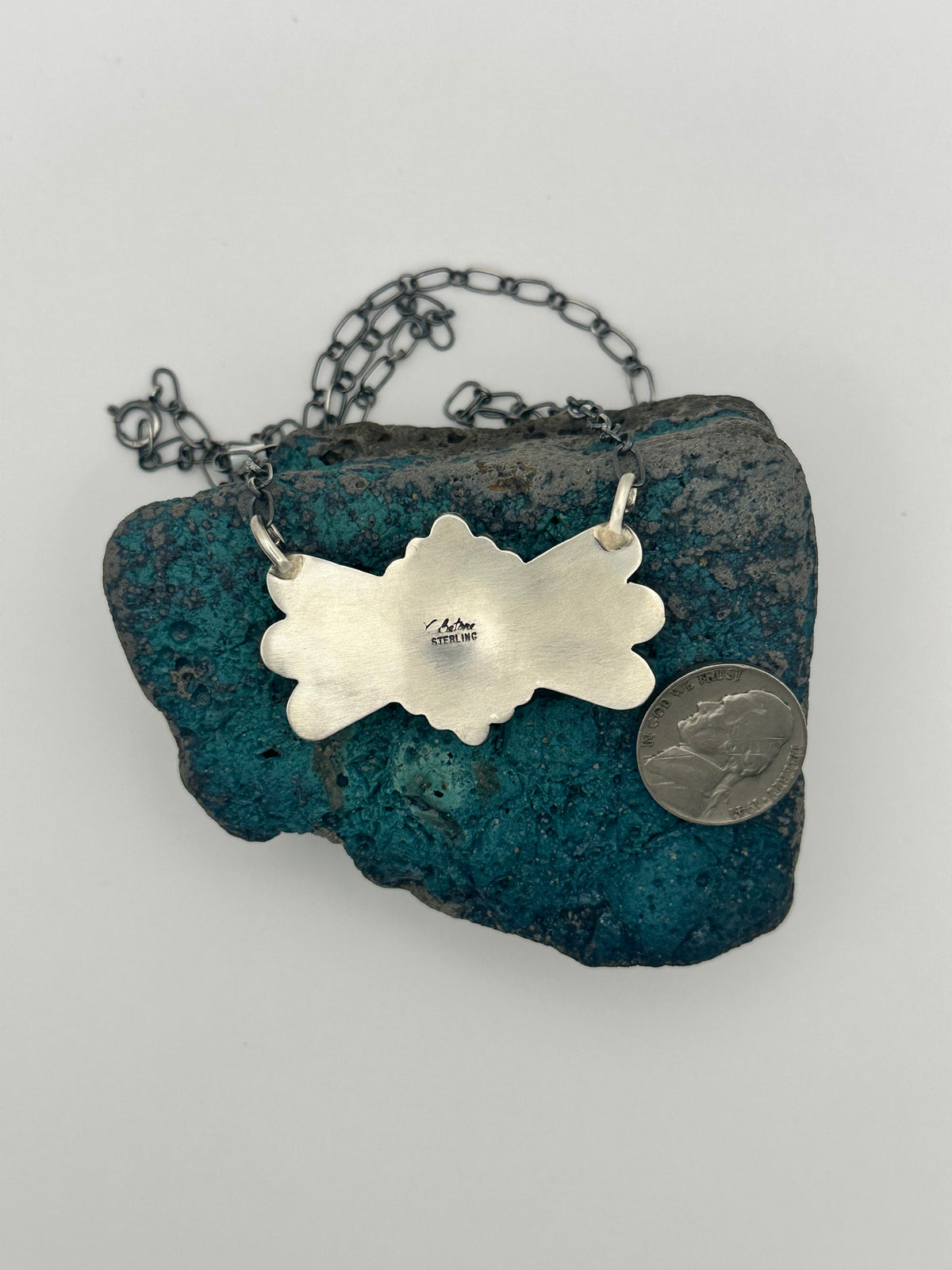 Verley Betone Blue Sonoran Gold Necklace