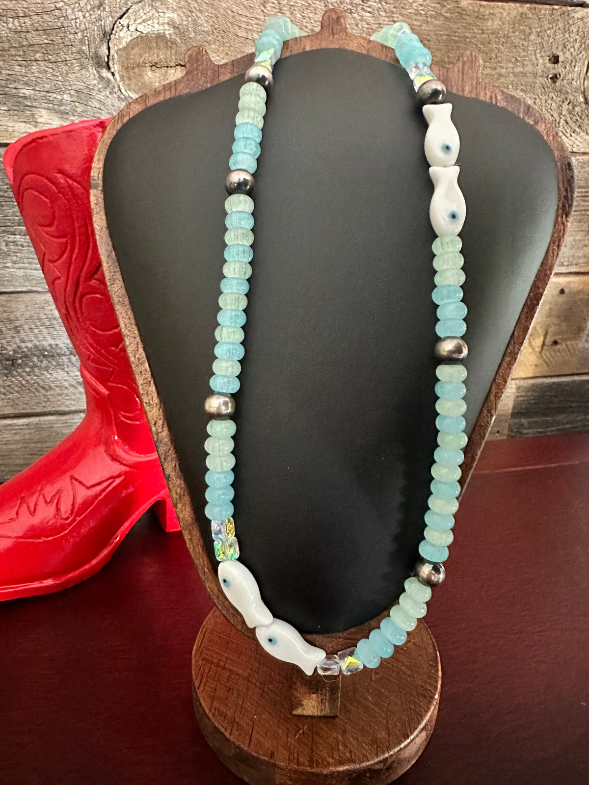 Lost Patina Hooked On Hope Necklace