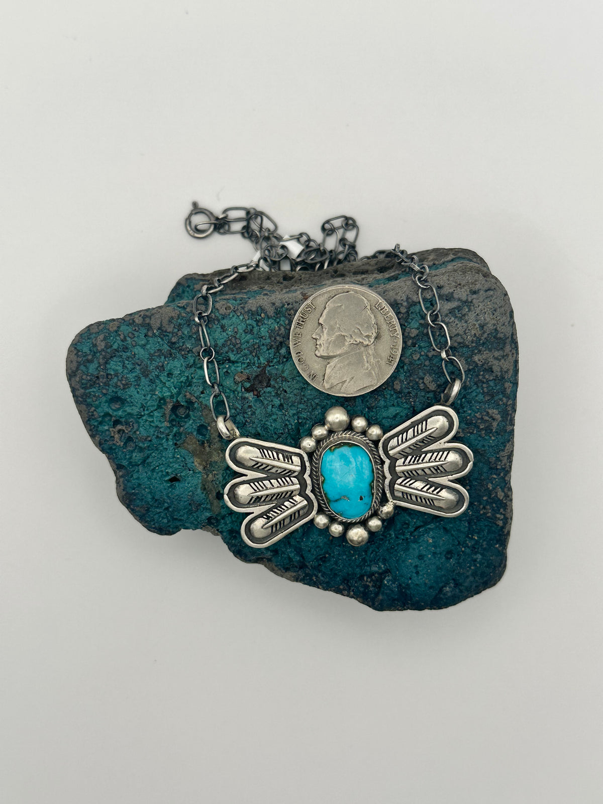 Verley Betone Blue Sonoran Gold Necklace
