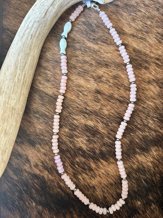 Lost Patina Cast Your Net Necklace