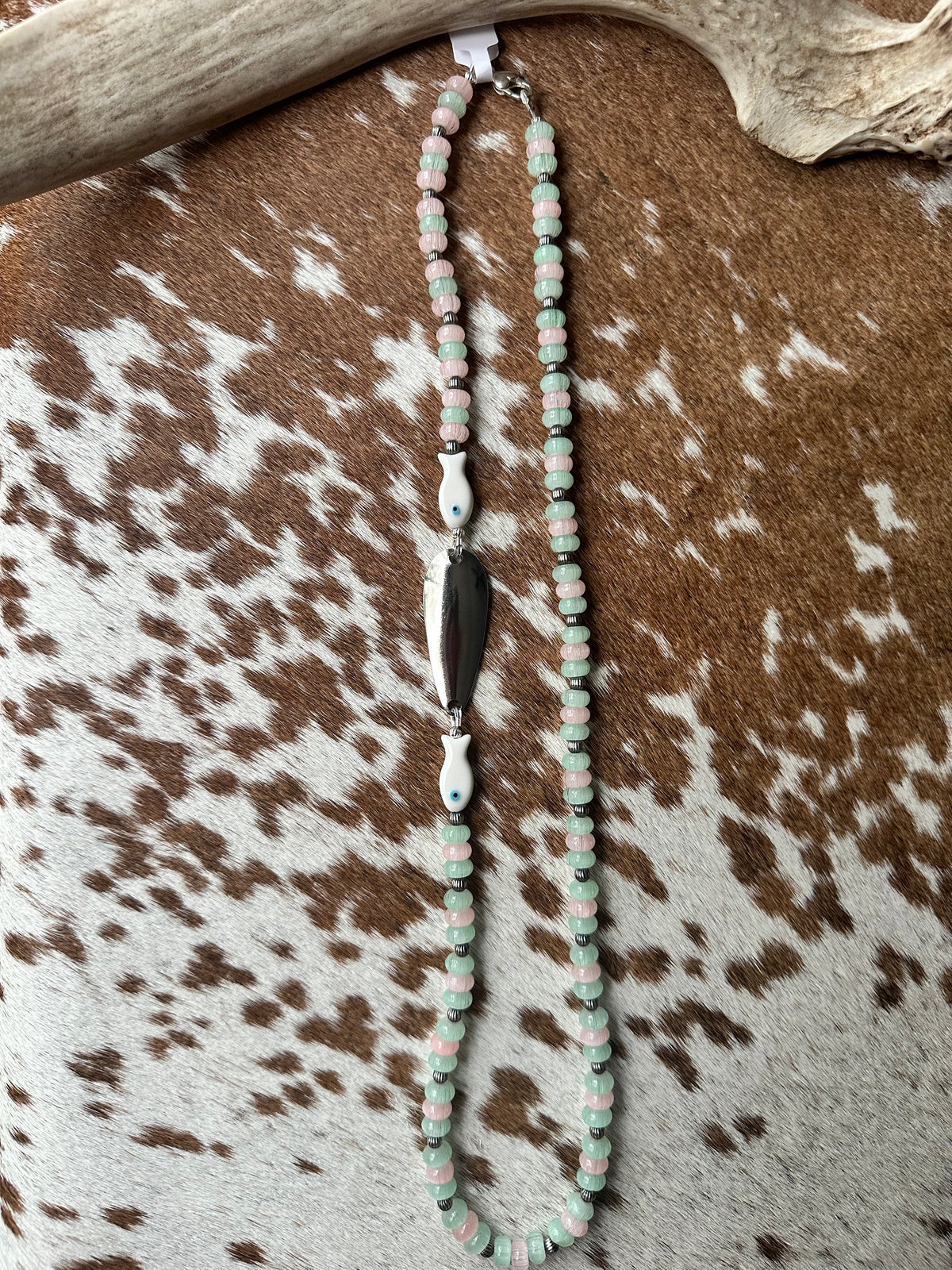Lost Patina Anchored Necklace