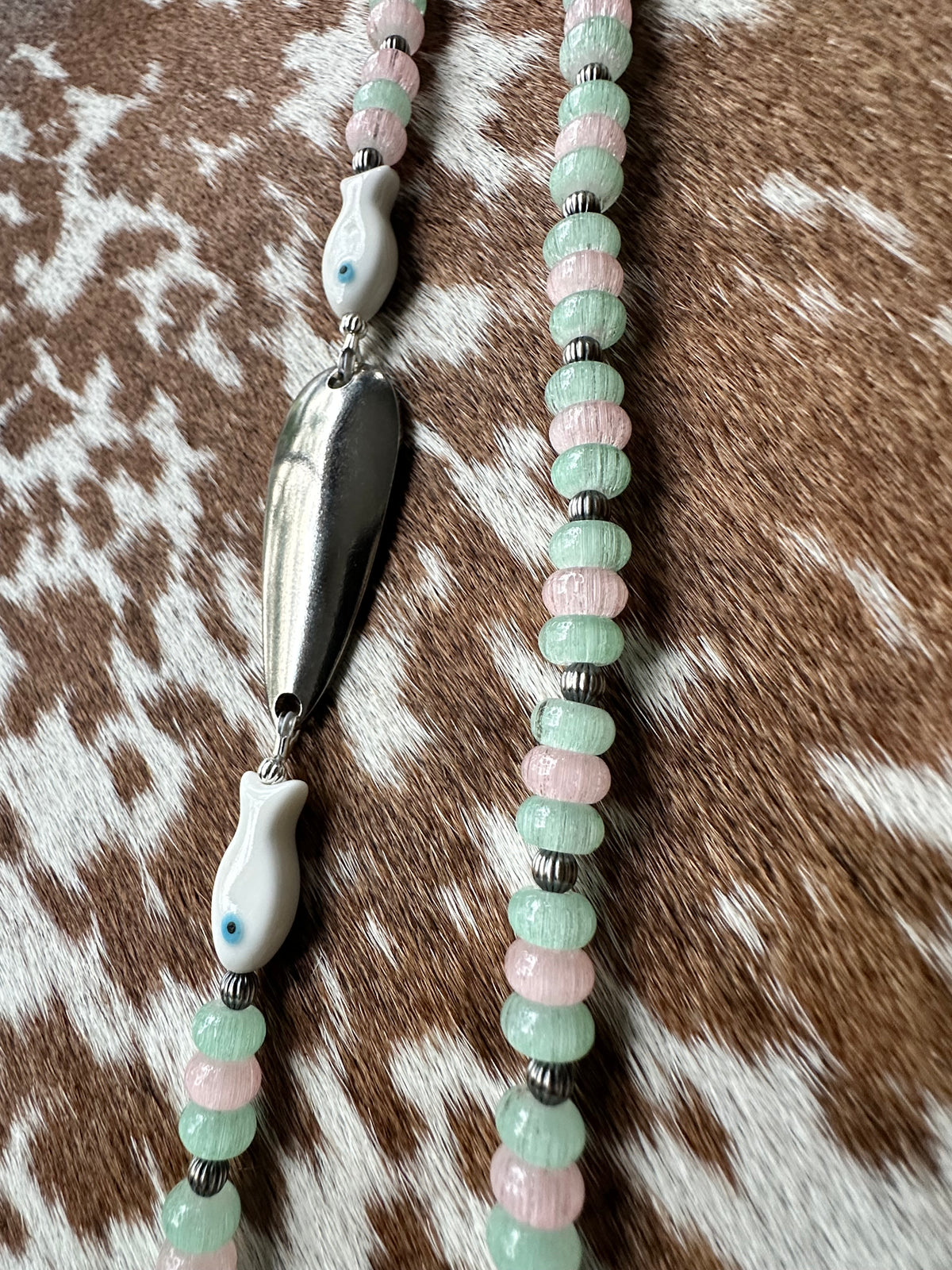 Lost Patina Anchored Necklace