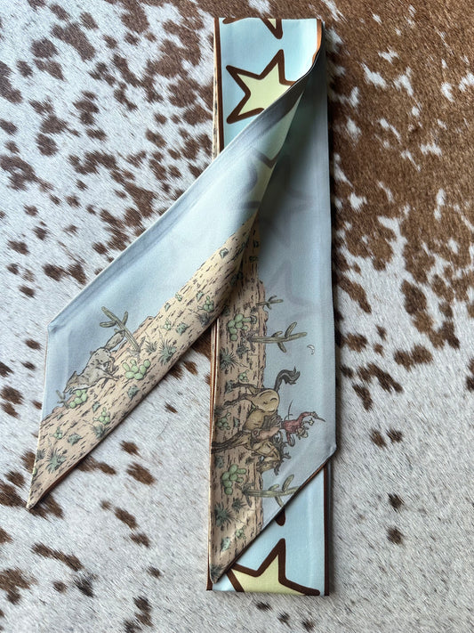 Silk Twilly Coyote Scene