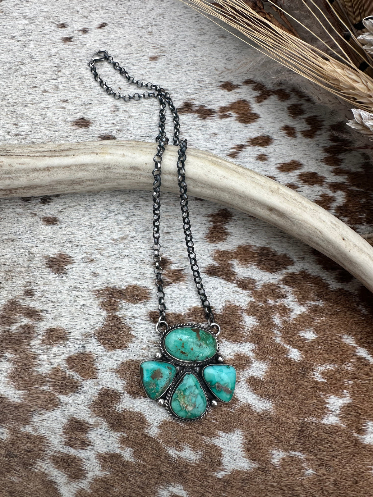 Livingston Sonoran Gold Cluster Necklace
